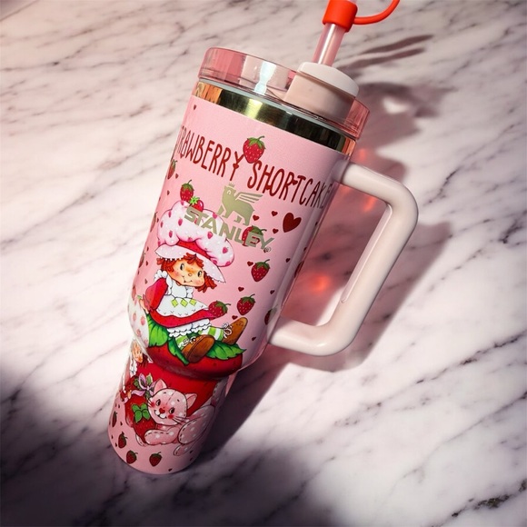 Stanley Pink Strawberry  Tumbler Set - Picture 2 of 5